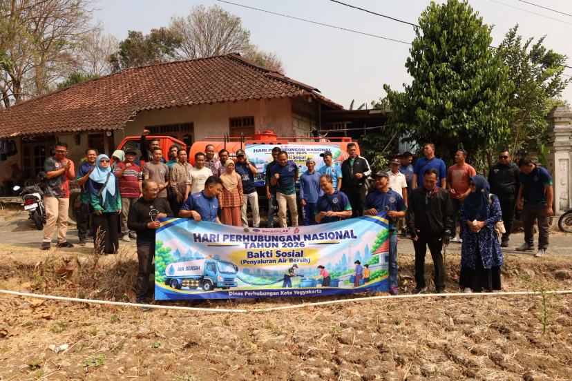 Warga Gunungkidul Kesulitan Air Bersih, Dishub Kota Yogyakarta Kirim Bantuan 25 Tangki