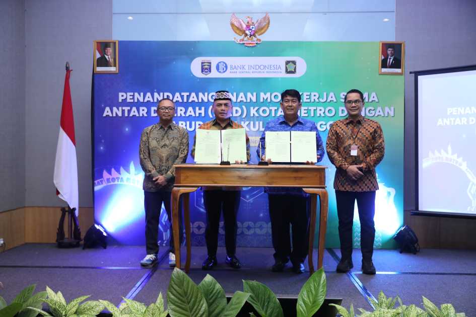 Kolaborasi Strategis, Pemkot Metro dan Pemkab Kulon Progo Teken MoU KAD