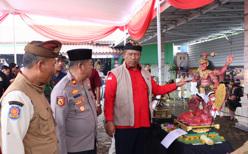 Lomba Miniatur Ogoh-Ogoh Jadi Ajang Pelestarian Budaya di Kecamatan Seputih Raman