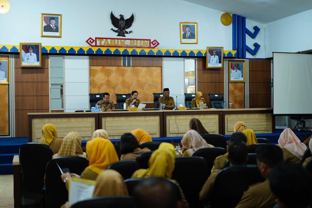 Ptl. Bupati I Komang Koheri Tegaskan Sinergi OPD dalam Rakor Awal Tahun 2026