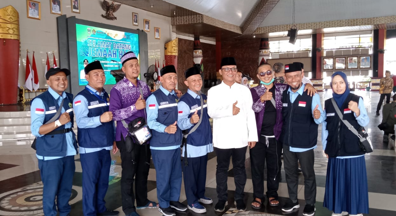 Semangat Ibadah dari Tanah Suci, Bupati Ardito Wijaya:Semoga Menjadi Haji Mabrur dan Teladan di Masyarakat
