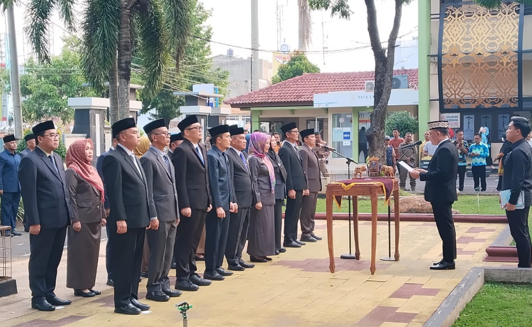Rotasi Besar-Besaran di Pemkot Metro, 18 Pejabat Eselon II Dirolling
