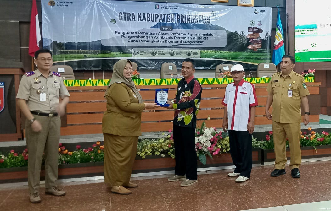 Rakor Reforma Agraria 2026, Pringsewu Dorong Tanah Jadi Sumber Ekonomi Produktif