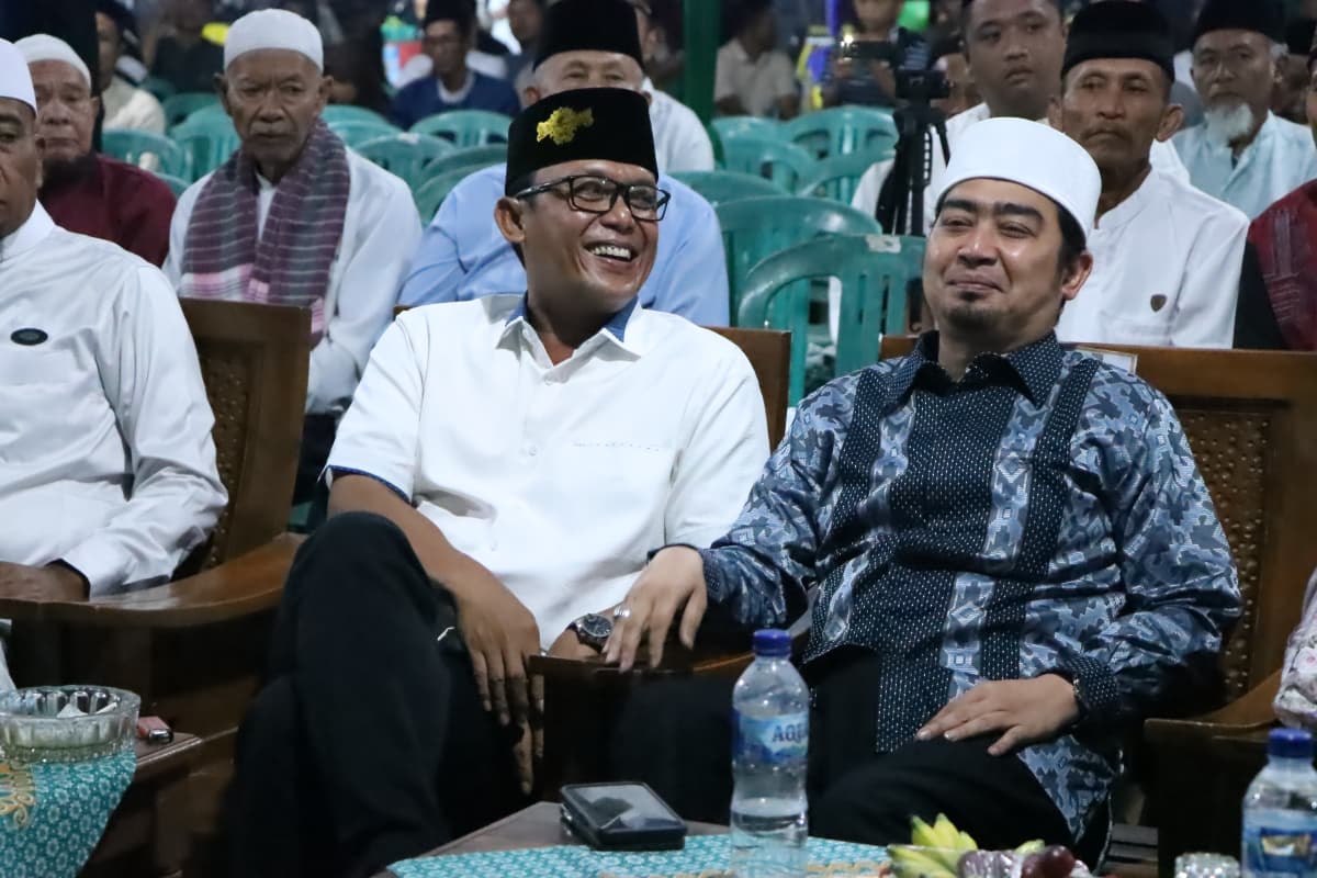Hadiri Tabligh Akbar, Bupati Lamteng Ajak Jamaah Teladani Akhlak Rasulullah