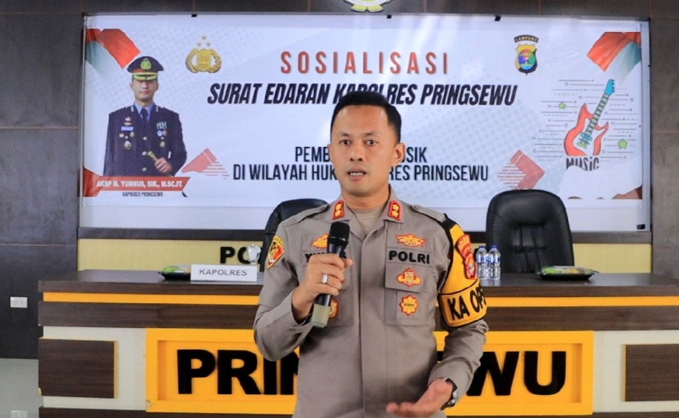 Kapolres Pringsewu Terbitkan Edaran Pembatasan Hiburan untuk Perangi Narkoba