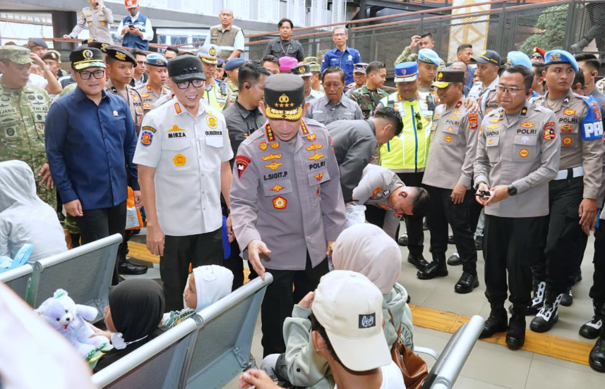 Pemprov Lampung Apresiasi Pengamanan Arus Balik, Kapolri Sebut Situasi Terkendali