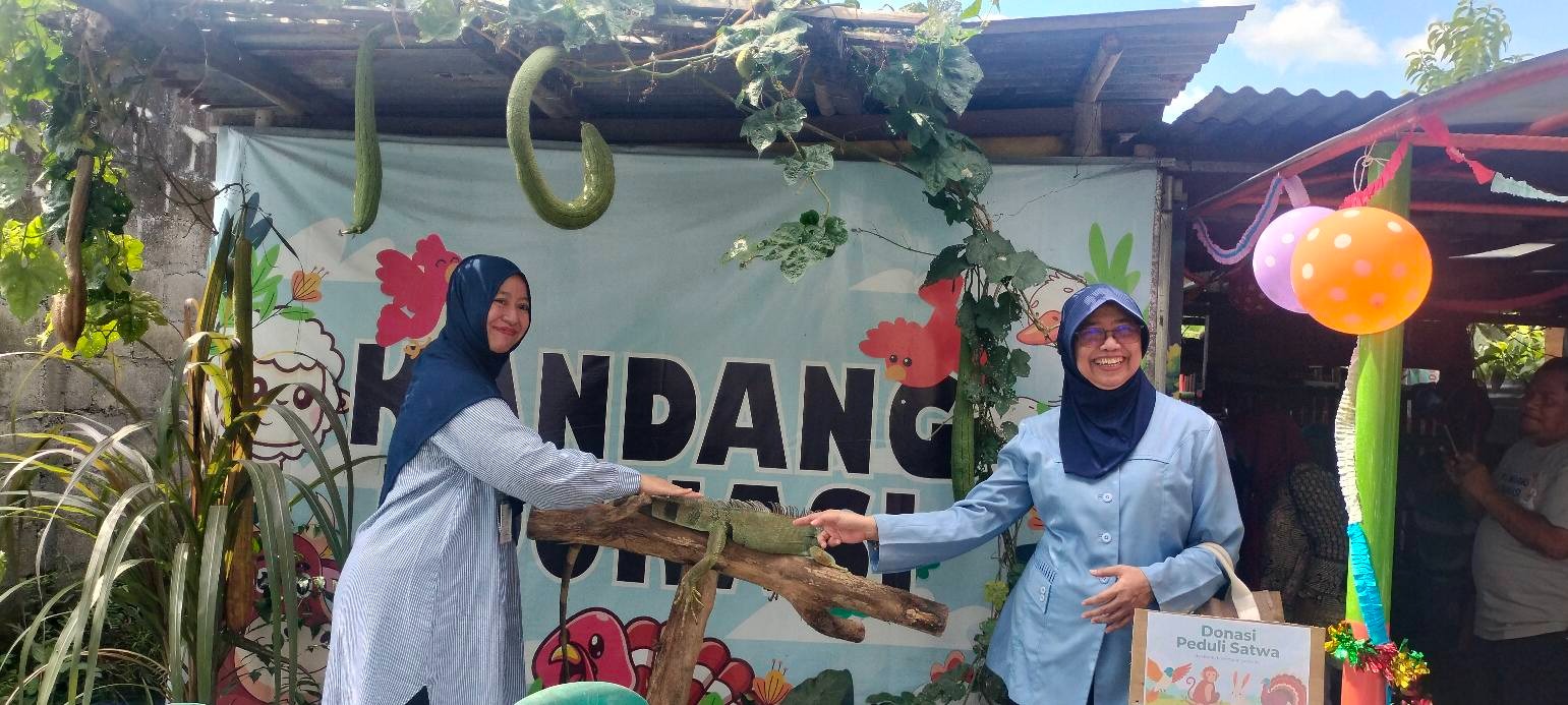 Kandang Edukasi Albizoo Ramah Anak di Condongcatur Jadi Tempat Belajar Sekaligus Bermain