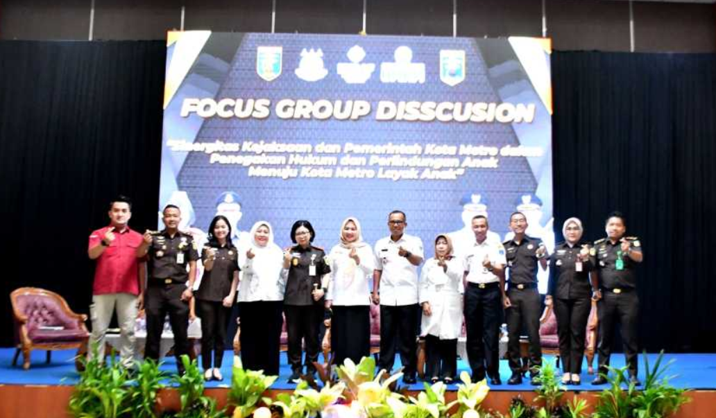 Kejari dan Pemkot Metro Perkuat Sinergi Wujudkan Kota Layak Anak