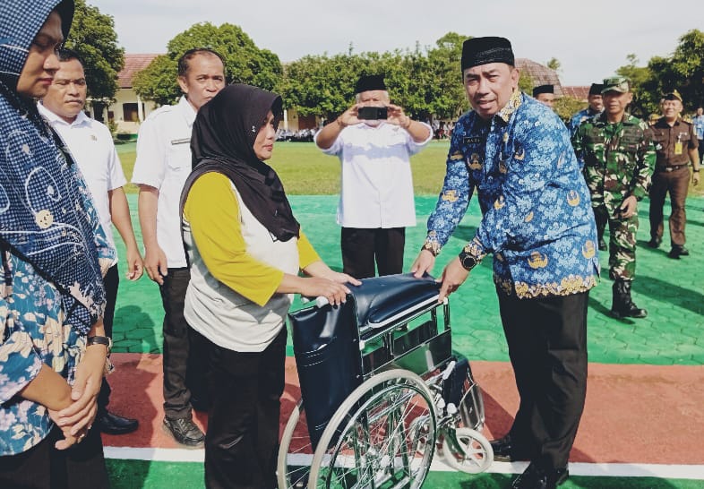 Upacara Hardiknas 2026 di Pringsewu, Perkuat Sinergi Pendidikan dan Kepedulian Sosial