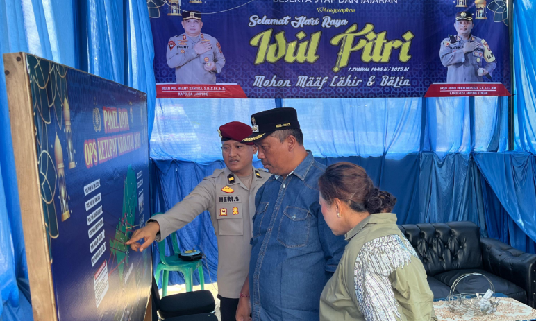 Wabup Lampung Tengah Pastikan Posko Mudik Siap Amankan Pemudik 2025