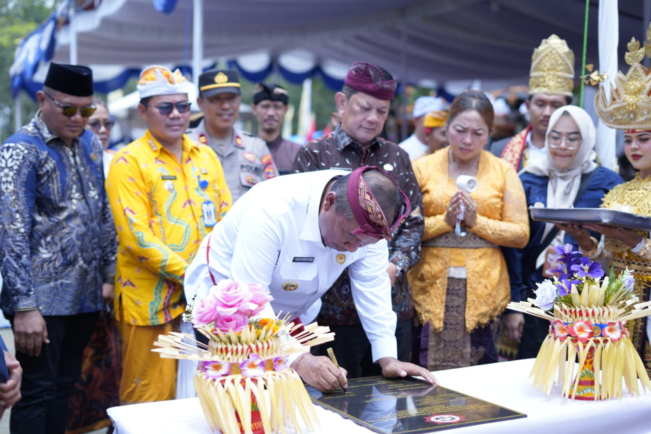  Plt. Bupati I Komang Koheri Resmikan Pura Dalem Giri Buana, Dorong Harmoni dan Nilai Spiritual