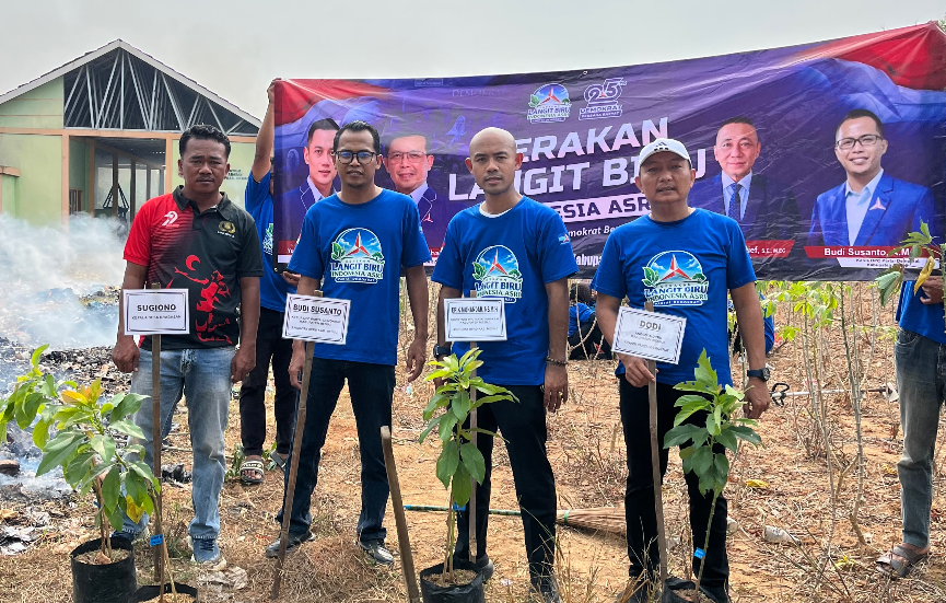 Gerakan Langit Biru Indonesia Asri, Cara Demokrat Mesuji Rayakan HUT ke-25