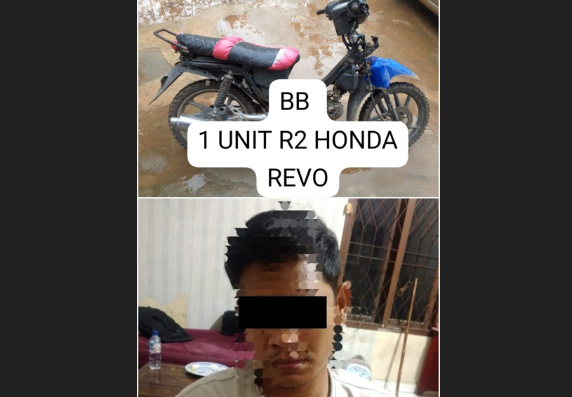 Gelapkan Motor Milik Warga, Pria di Mesuji Ditangkap Polisi