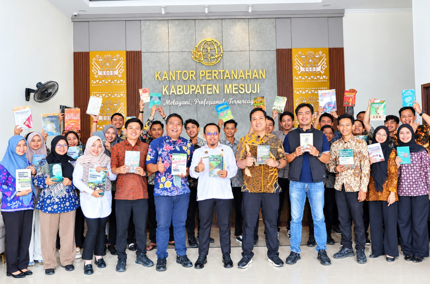 Kantor ATR/BPN Mesuji Hadirkan Pojok Baca, Inovasi Pelayanan Publik Sekaligus Dorong Budaya Literasi