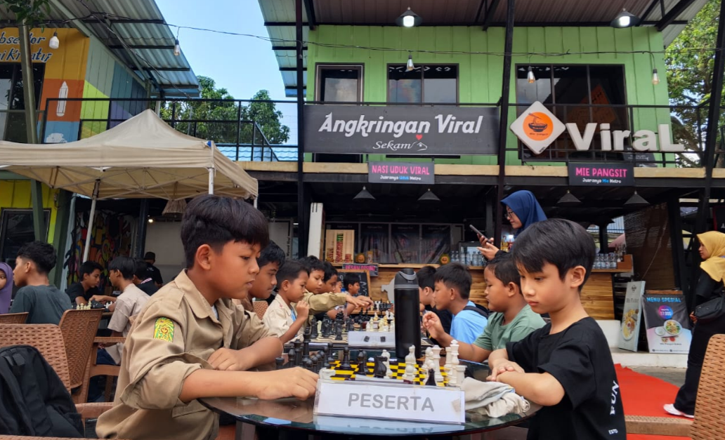 Fun Chess Club 1 Metro Jadi Ajang Penjaringan Bibit Atlet Muda