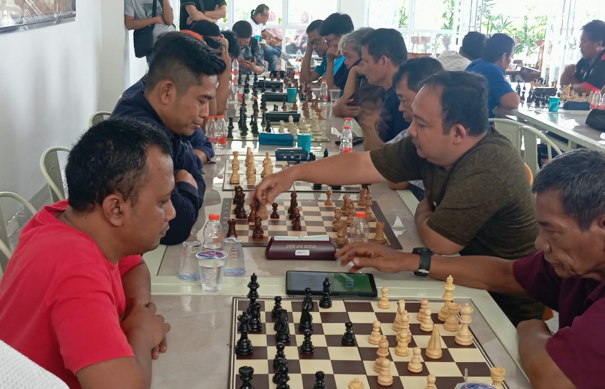 Persiapan Porwanas 2027, Catur PWI Lampung Gelar Latih Tanding 