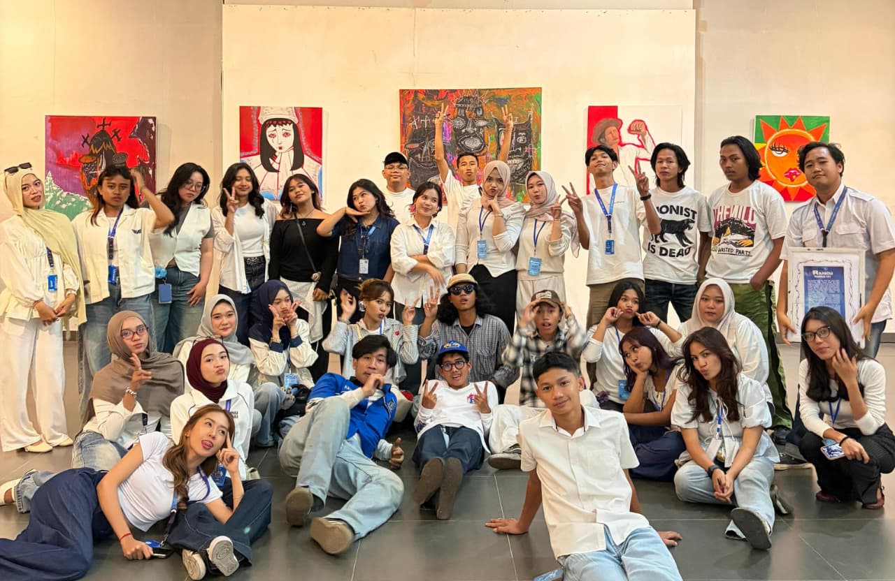 Pameran RANCU UBL Jadi Wadah Ekspresi Mahasiswa, Angkat Kolaborasi Seni Rupa dan  Multimedia