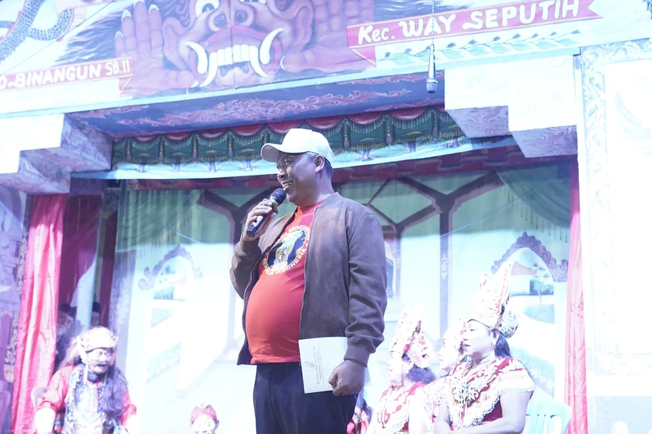 HUT ke-66 Kampung Suko Binangun, Plt Bupati Lampung Tengah Apresiasi Pelestarian Budaya Janger