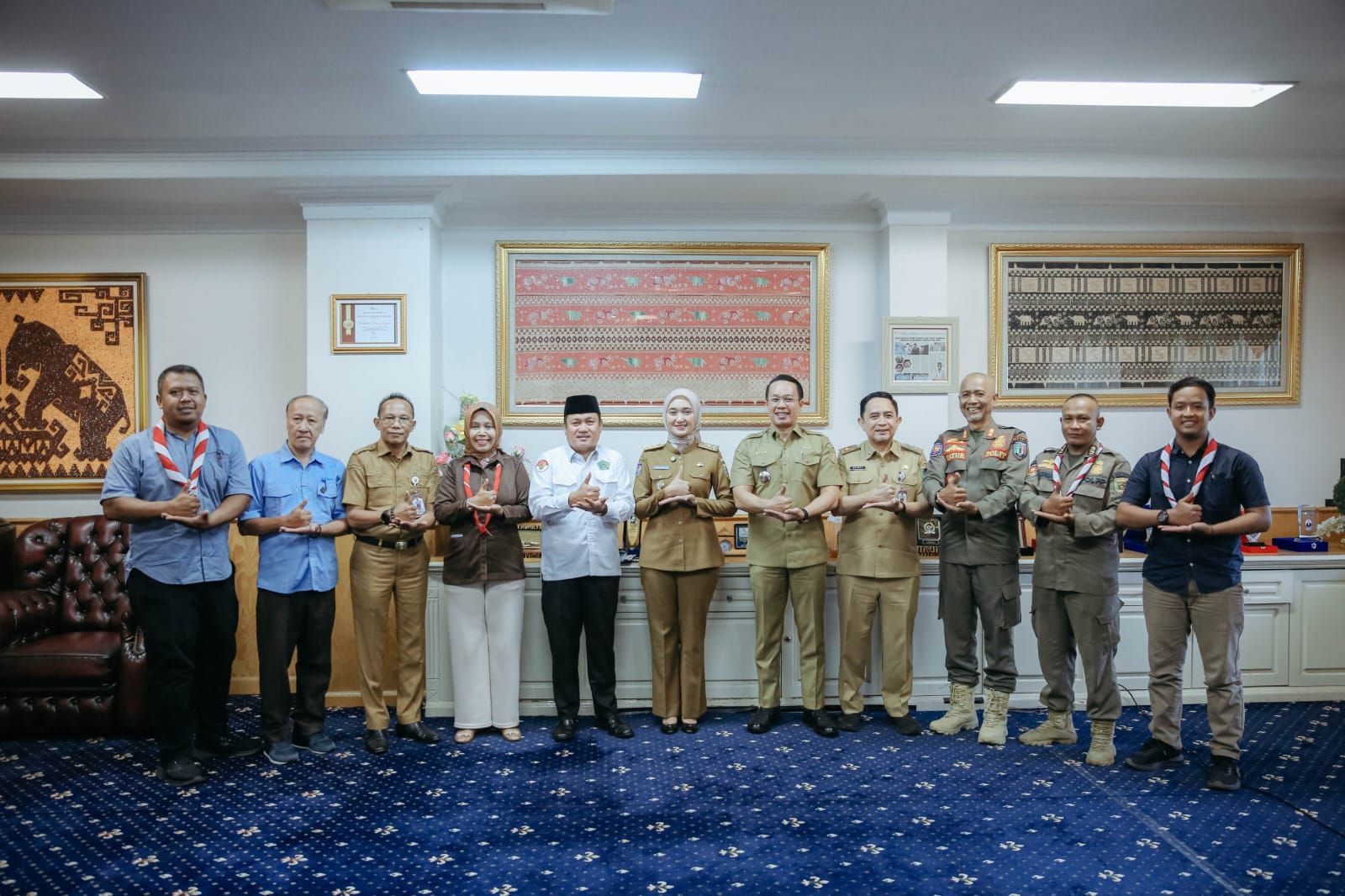 Menuju Jamnas Pramuka XII, Wagub Jihan Apresiasi Kesiapan Kontingen 