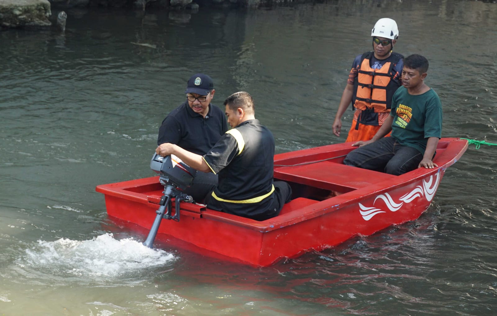 Sungai Winongo Bakal Dipantau dengan Perahu Patroli Kebersihan