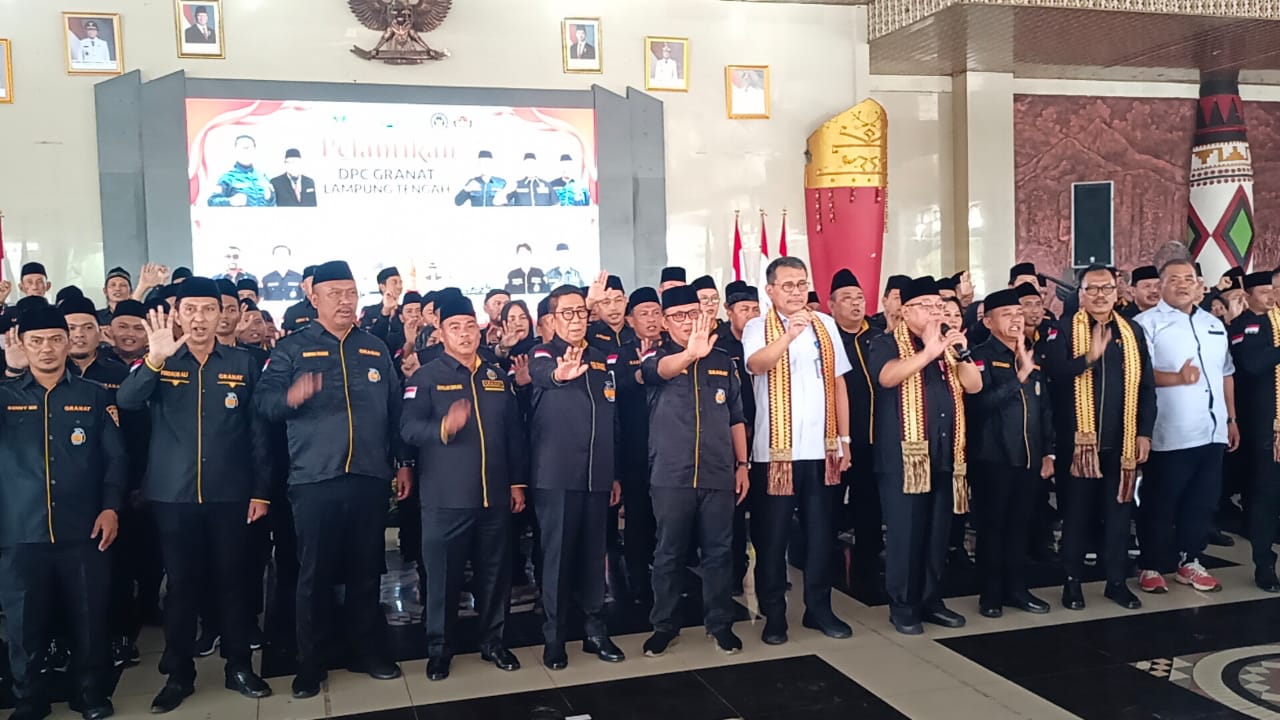 Abdulah Surajaya Tegaskan DPC GRANAT Lampung Tengah Siap Bersinergi Lawan Narkoba