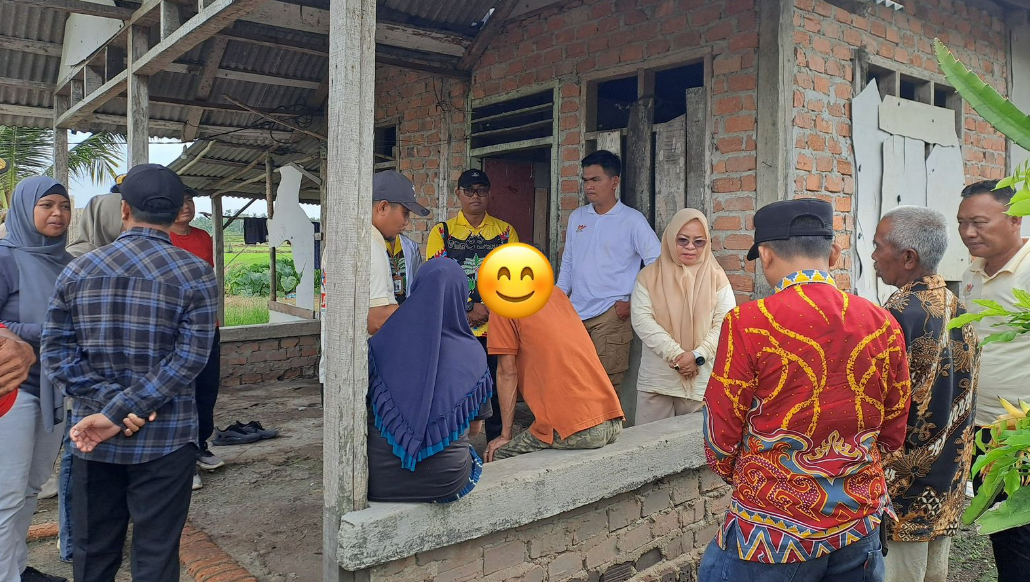 Aksi Peduli, Bupati Mesuji Lakukan Kunjungan Home Care