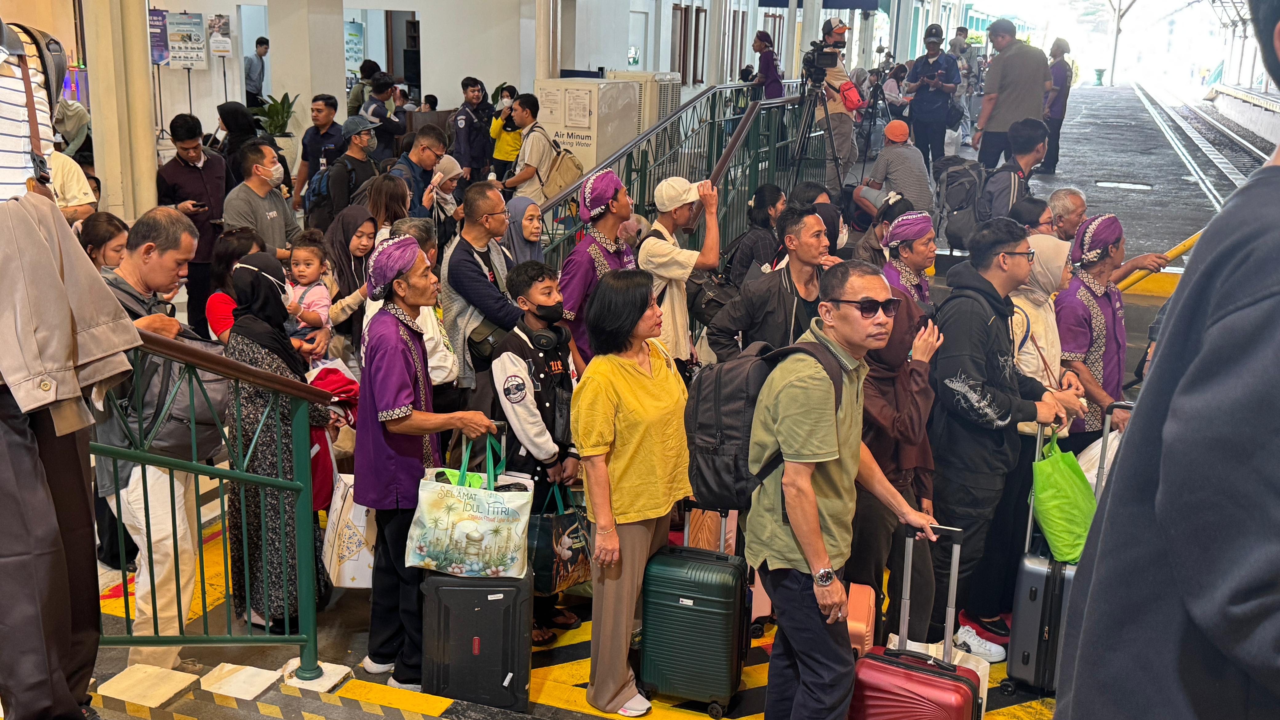 Mudik Lebaran 2026, KAI Daop 6 Yogyakarta Tembus Puluhan Ribu Penumpang