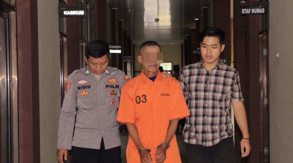 Polres Pringsewu Bekuk Oknum Buruh Tani Pelaku Curanmor Usai Kabur