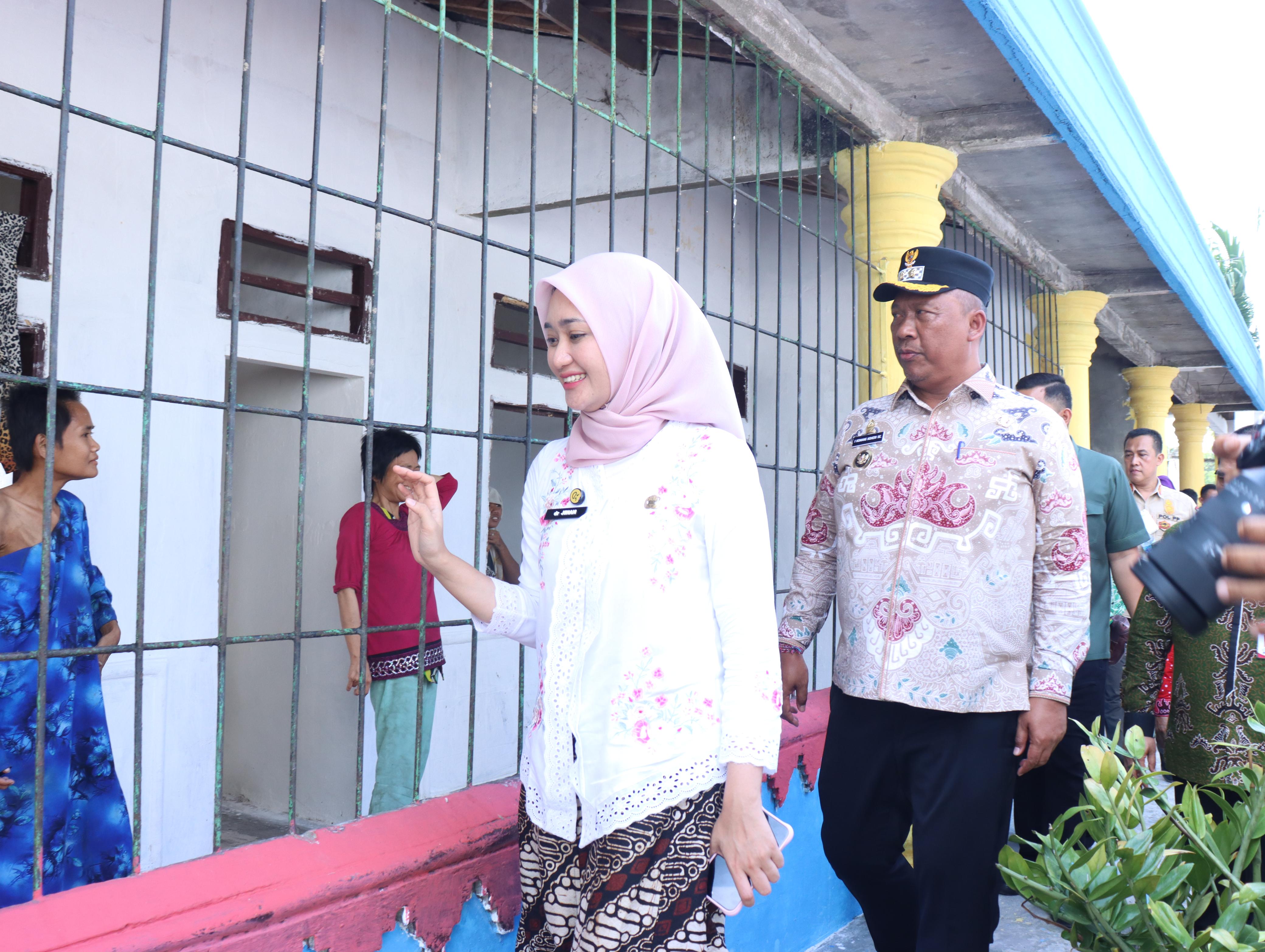 Wakil Gubernur Lampung dan Wakil Bupati Lampung Tengah Tinjau Panti Srikandi Bandar Surabaya