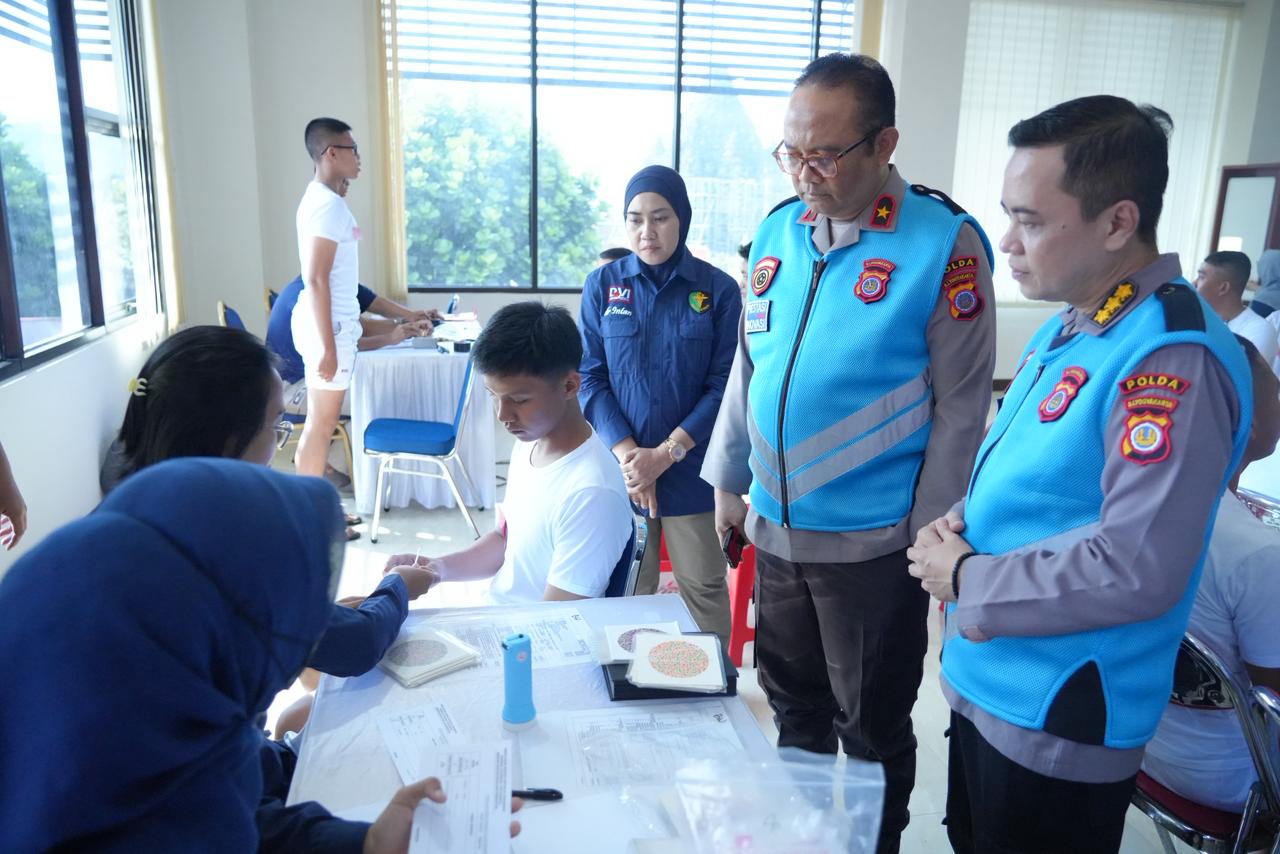 Puluhan Calon Taruna Akpol 2026 Jalani Tes Kesehatan Tahap I Seleksi Taruna Akpol 2026 di Polda DIY