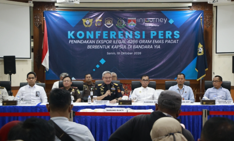 Dua Perempuan Asal China Diduga Selundupkan 4,2 Kg Emas di Bandara YIA, Begini Modusnya
