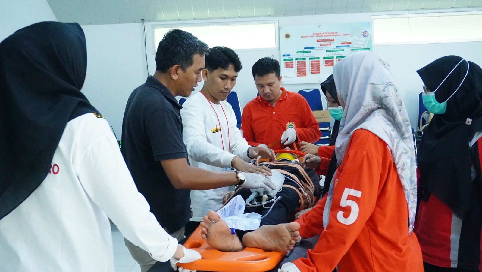 Program Pelatihan BTCLS: Perawat RS Muhammadiyah Metro Tingkatkan Keterampilan Darurat