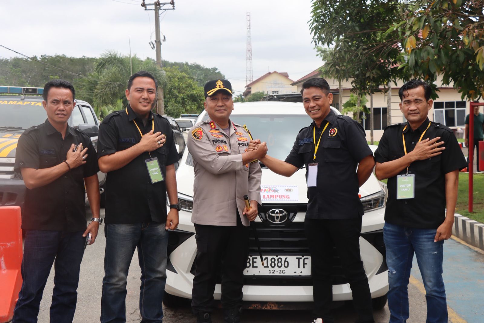 Kapolres Mesuji Resmi Lepas Kontingen PWI ke HPN 2026 Banten