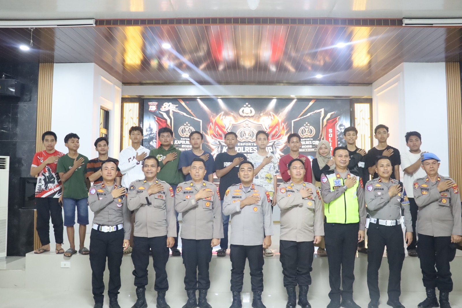 20 Tim Pemuda Mesuji Ikuti Turnamen Esports Mobile Legends Piala Kapolres Cup