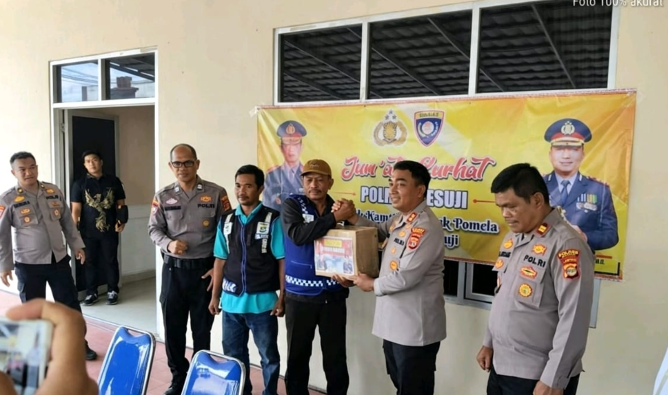 Jumat Curhat Polres Mesuji, Kapolres Temui Tukang Ojek dan Serap Aspirasi soal Keamanan
