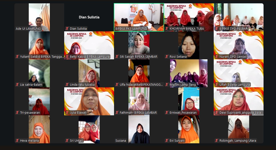 BIPEKA PKS Lampung Dorong Keluarga Kuat dan Ekonomi Berkelanjutan