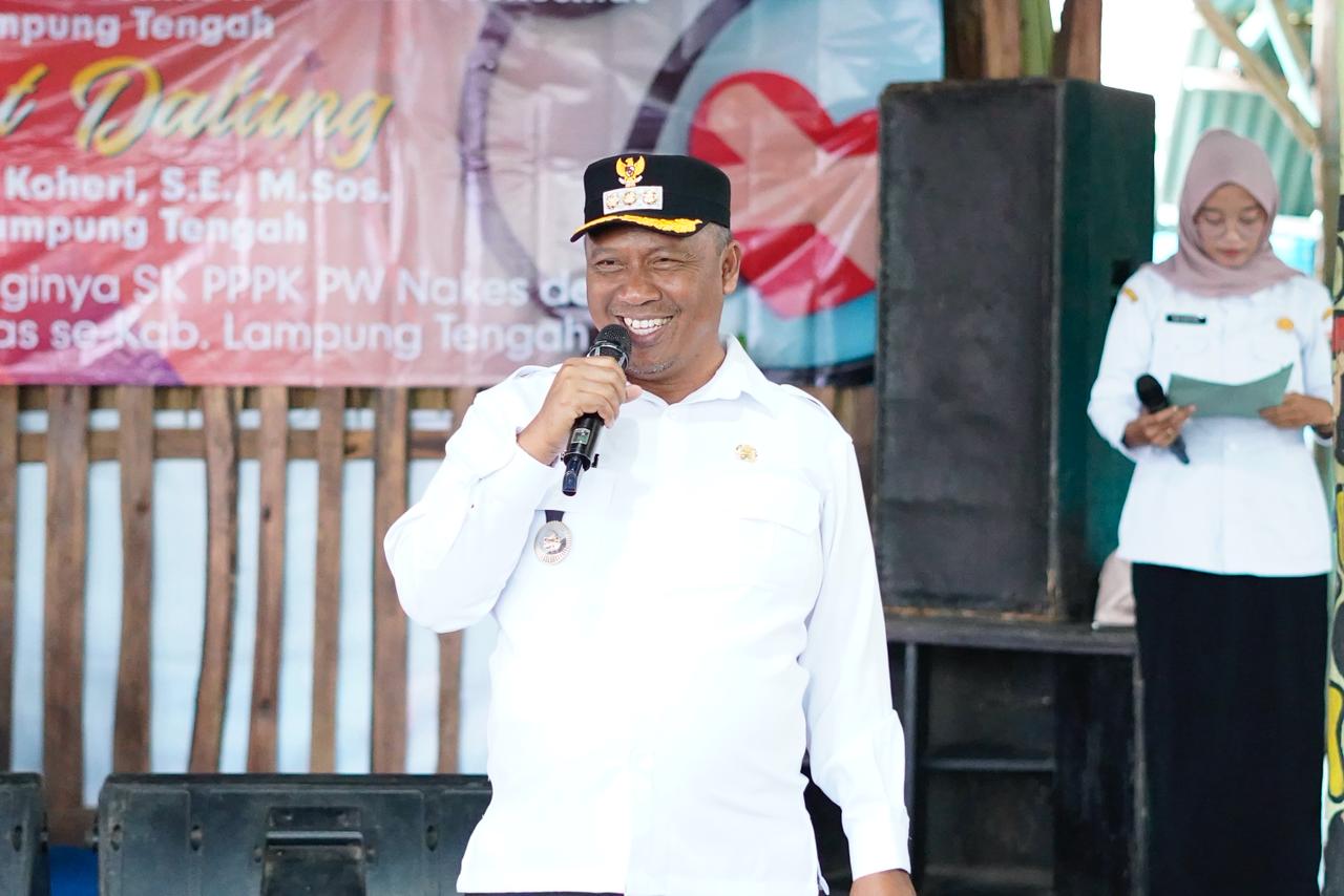 Hadiri Tasyakuran PPPK Paruh Waktu, Plt. Bupati I Komang Koheri Tegaskan Tingkatkan Pelayanan Kesehatan