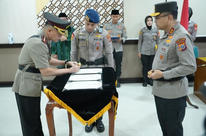 Kombes Pol Adhitya Panji Anom Resmi Dilantik Sebagai Kapolresta Sleman