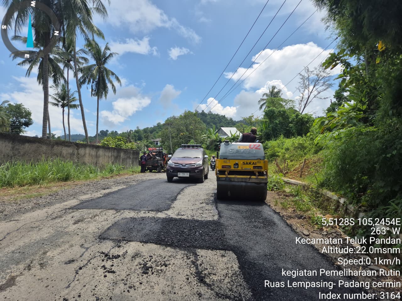  Antisipasi Lonjakan Pemudik, Pemprov Lampung Fokus Benahi Jalan Strategis