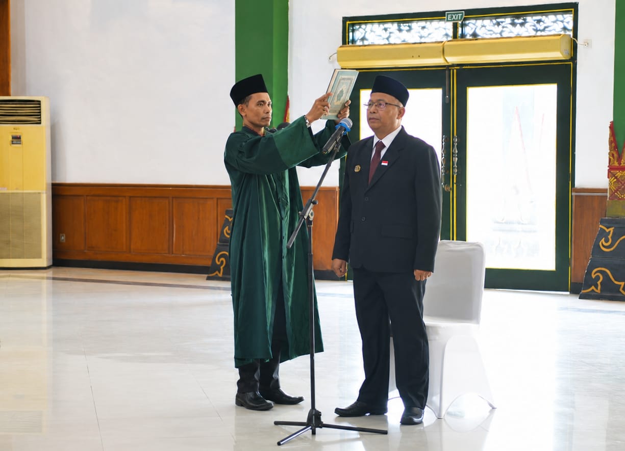 Dilantik Jadi Sekda Kota Yogyakarta, Budi Santosa Diminta Bawa Terobosan Birokrasi