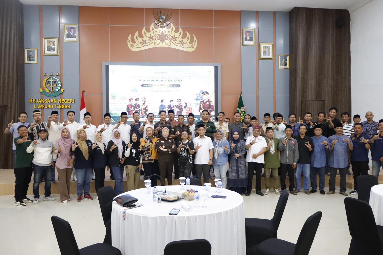 Jaksa, Pers, LSM, dan Pemerintah Bersinergi Dorong Lampung Tengah Maju