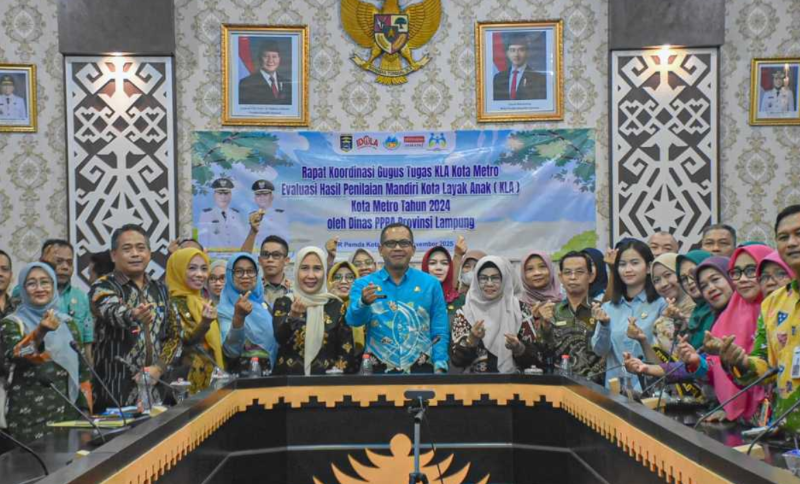  Wujudkan Kota Layak Anak Utama, Pemkot Metro Ajak Sinergi Semua Pihak