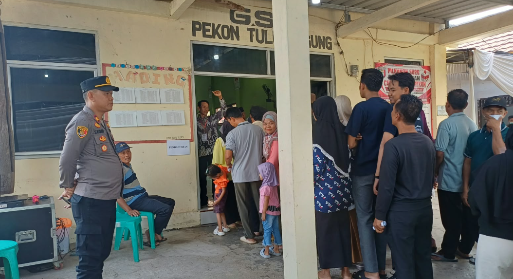  Enam Pekon di Gadingrejo Gelar Pilkakon, Polisi Pastikan Situasi Tetap Kondusif