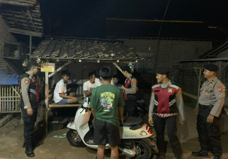 Patroli Malam Diperkuat, Polres Pringsewu Ingatkan Warga Waspadai Curanmor