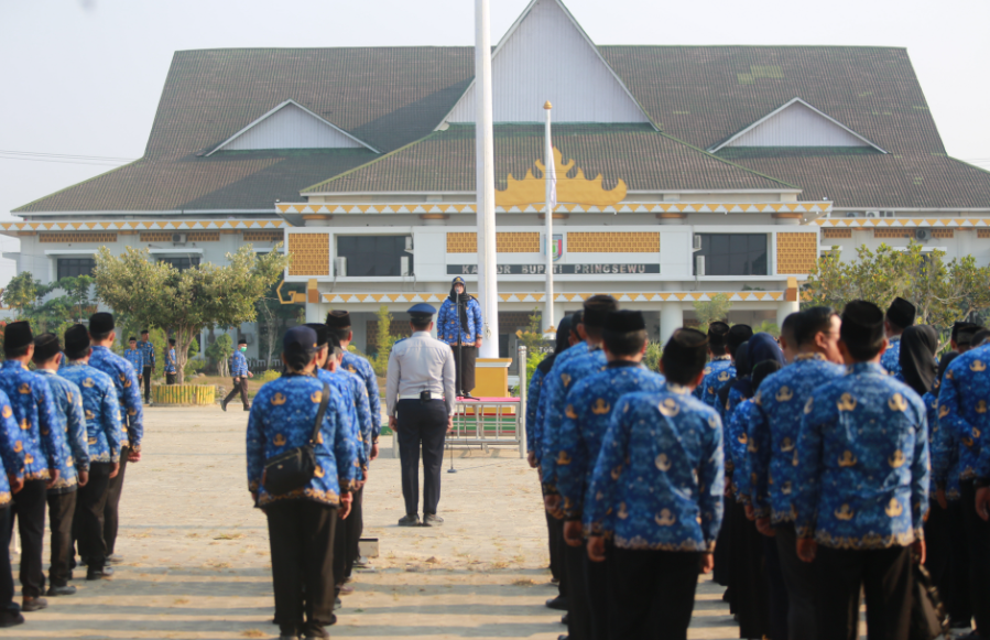 Upacara Harhubnas 2026 di Pringsewu, Umi Laila Tekankan Keselamatan dan Pelayanan Publik