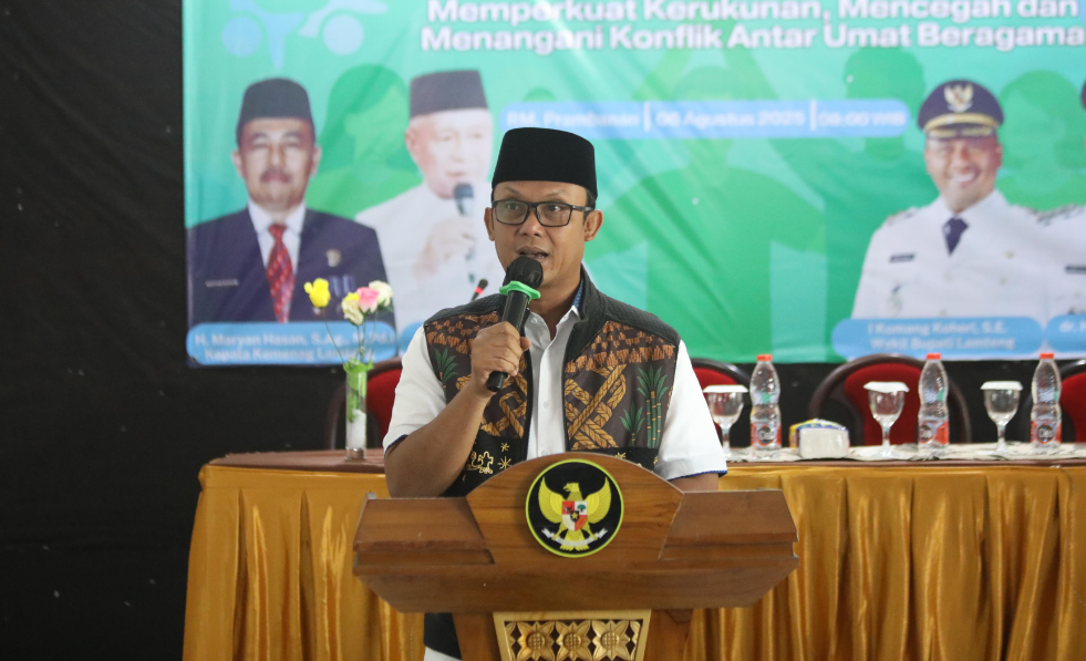Bupati Ardito Wijaya Hadiri Dialog Interaktif FKUB, Dorong Komitmen Jaga Kerukunan Umat Beragama