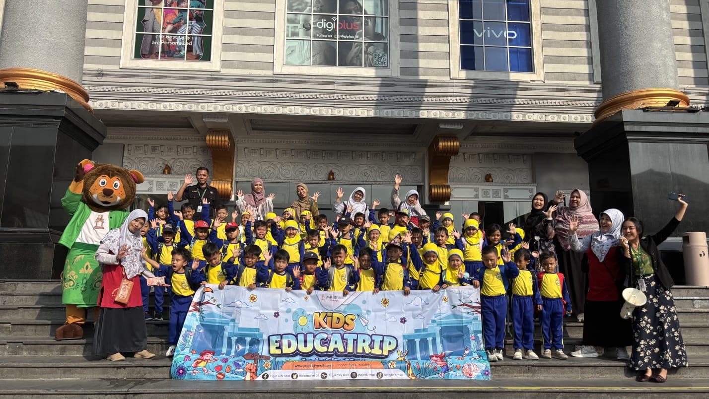 Jogja City Mall Edukasi Anak TK Kenali Fasilitas Publik dan Cara Aman Saat Berada di Mall
