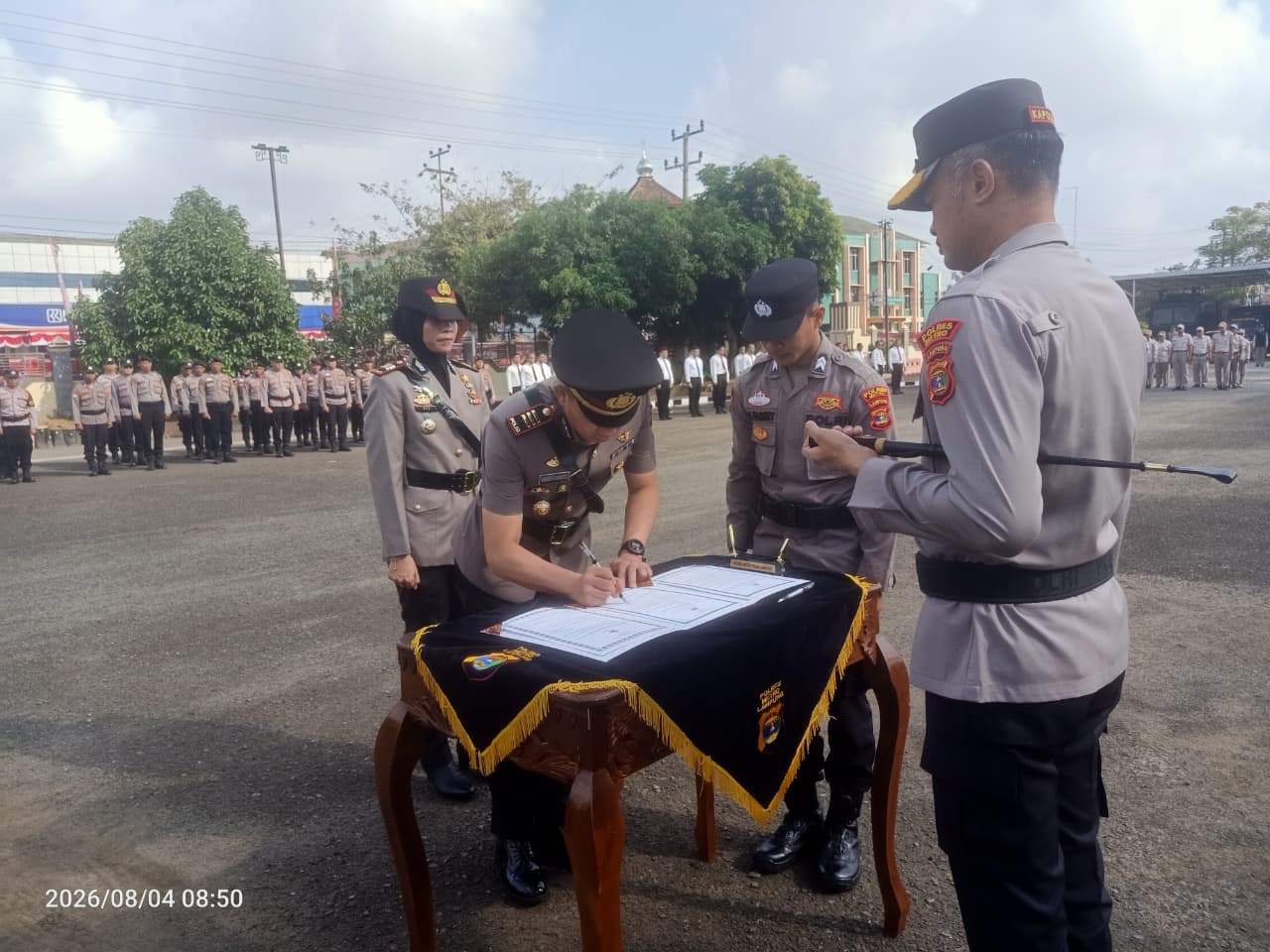 Polres Metro Gelar Sertijab Kasat Lantas, AKP Ayu Tiara Kanchika Resmi Emban Amanah Baru
