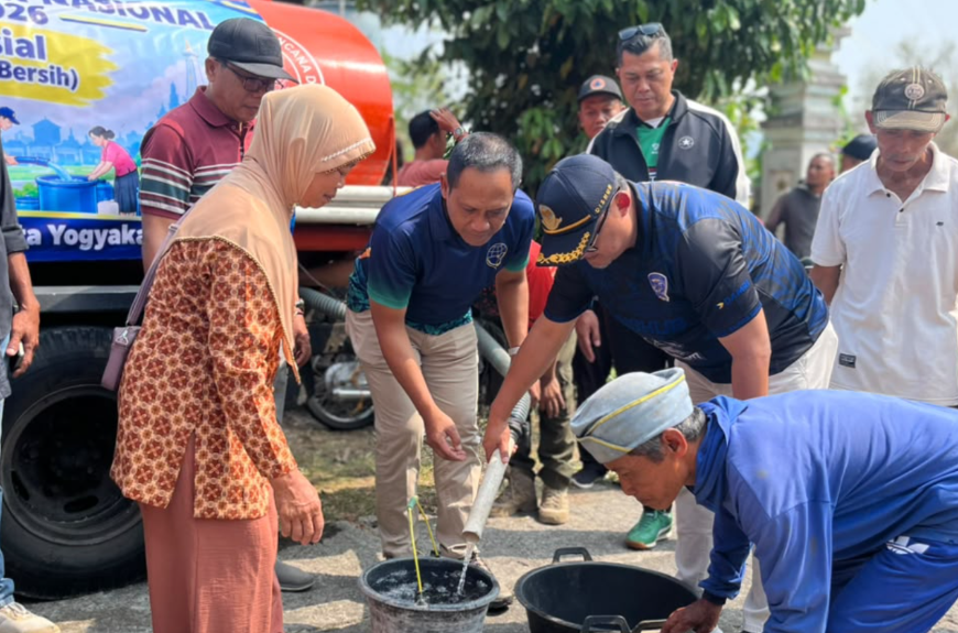 Bantu Warga Terdampak Kekeringan, Dishub Kota Yogyakarta Siapkan 25 Tangki Air Bersih