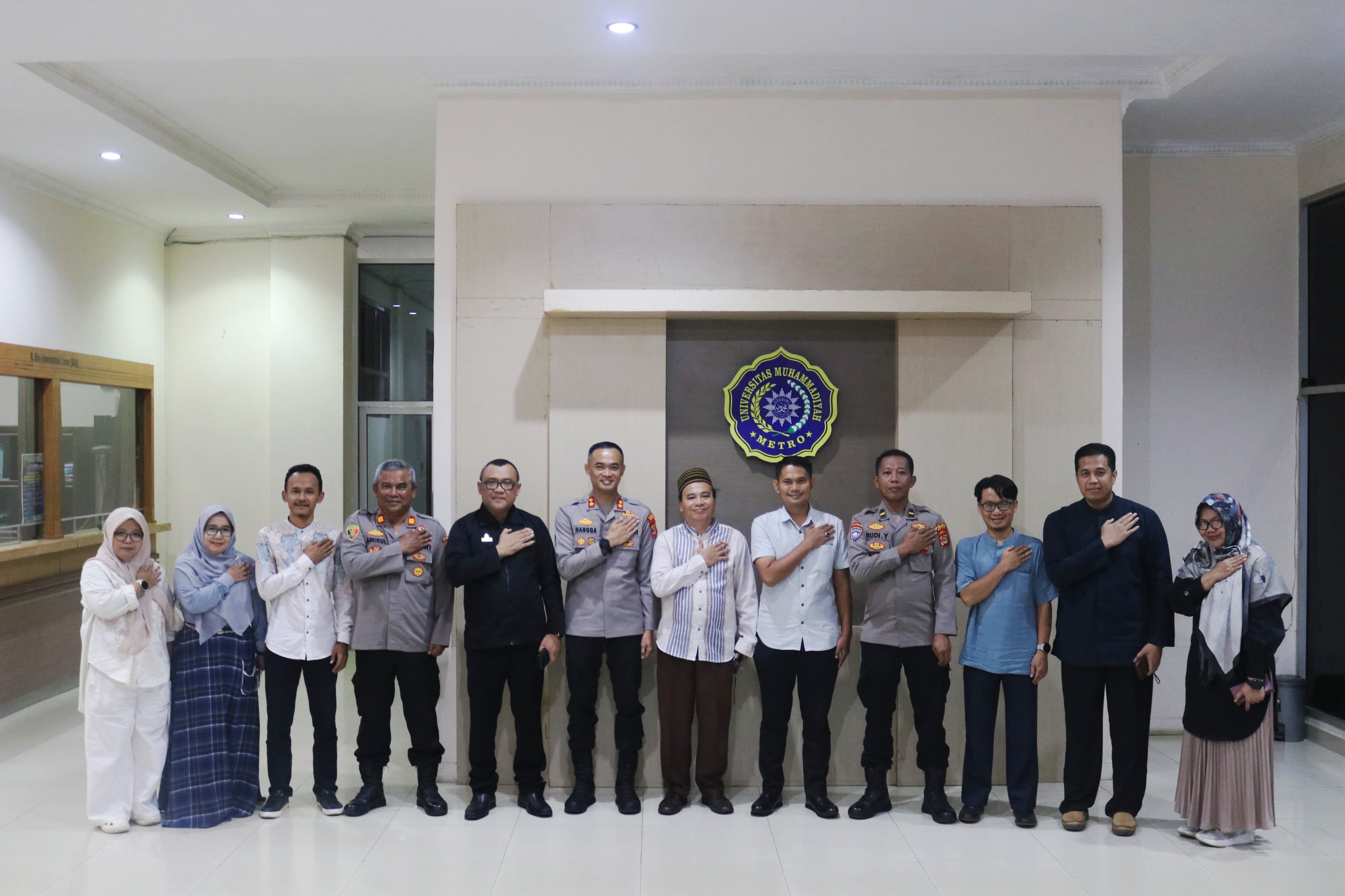 UM Metro dan Polres Metro Bersinergi Perkuat Penelitian dan Pengabdian Masyarakat